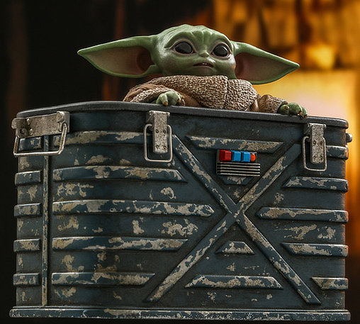 Star Wars - The Mandalorian: Grogu, 1/6 Figur von Hot Toys
