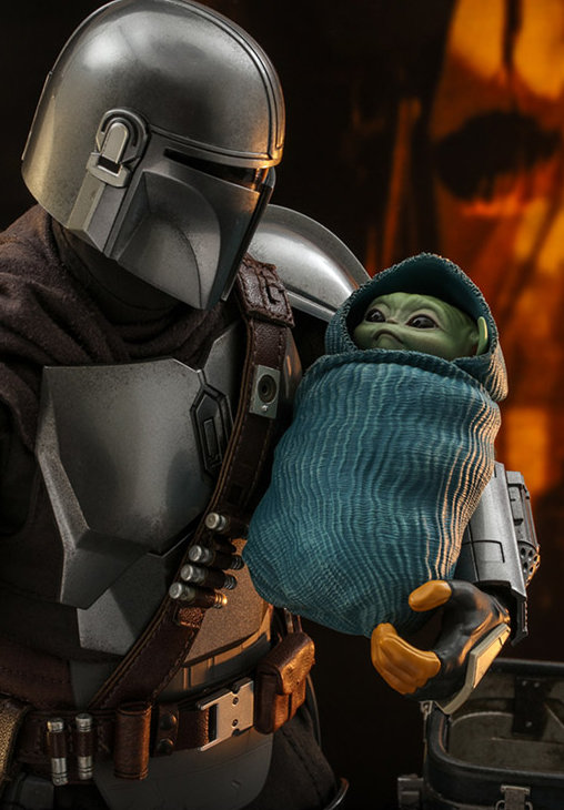 Star Wars - The Mandalorian: Grogu, 1/6 Figur von Hot Toys