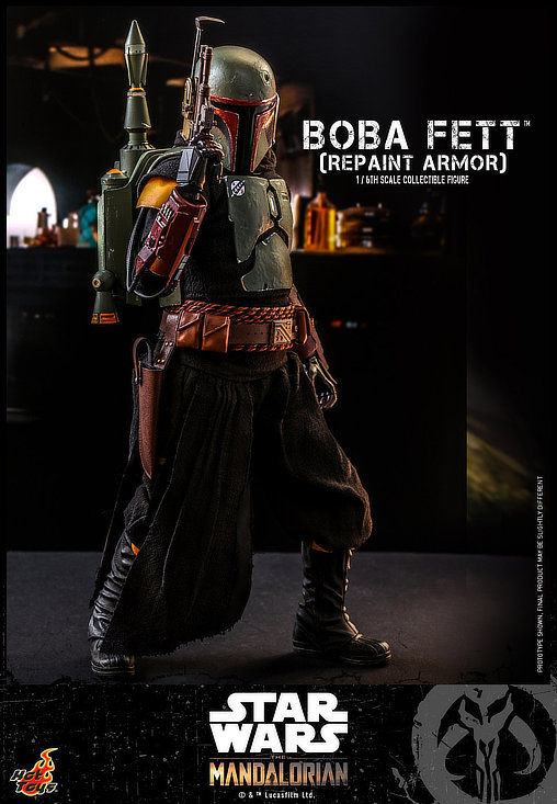 Star Wars - The Mandalorian: Boba Fett - Repaint Armor, 1/6 Figur von Hot Toys