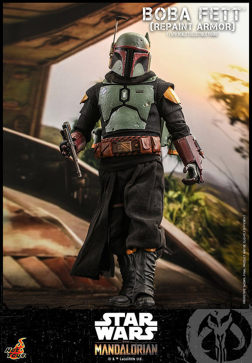 Star Wars - The Mandalorian: Boba Fett - Repaint Armor, 1/6 Figur von Hot Toys