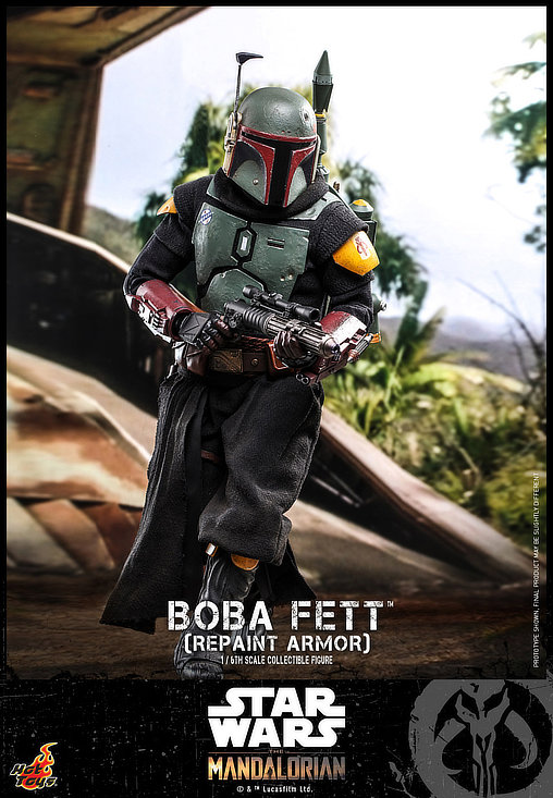 Star Wars - The Mandalorian: Boba Fett - Repaint Armor, 1/6 Figur von Hot Toys