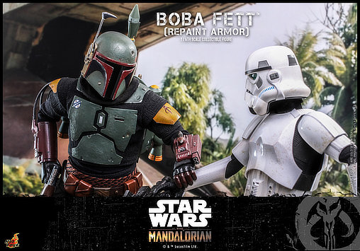 Star Wars - The Mandalorian: Boba Fett - Repaint Armor, 1/6 Figur von Hot Toys