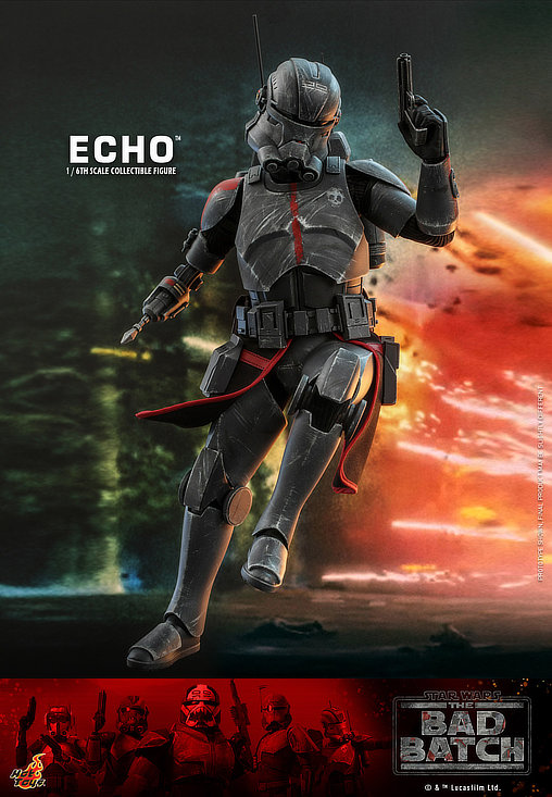 Star Wars - The Bad Batch: Echo, 1/6 Figur von Hot Toys
