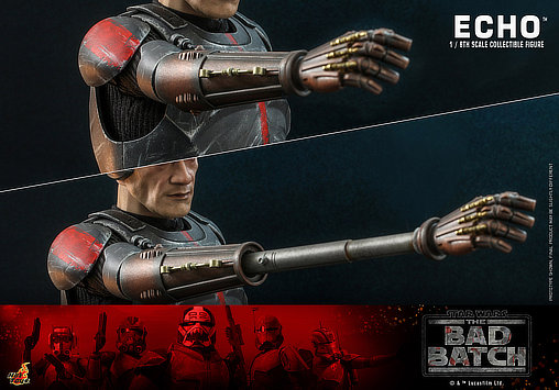 Star Wars - The Bad Batch: Echo, 1/6 Figur von Hot Toys