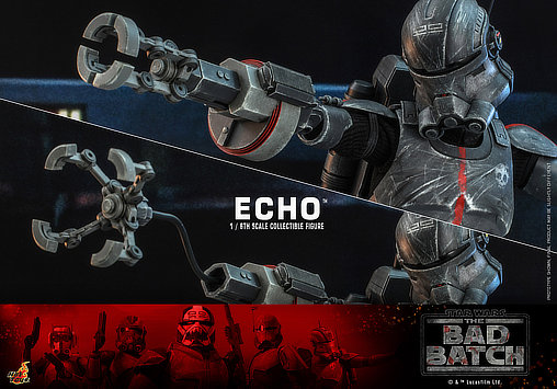 Star Wars - The Bad Batch: Echo, 1/6 Figur von Hot Toys