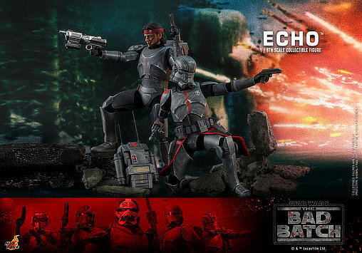 Star Wars - The Bad Batch: Echo, 1/6 Figur von Hot Toys