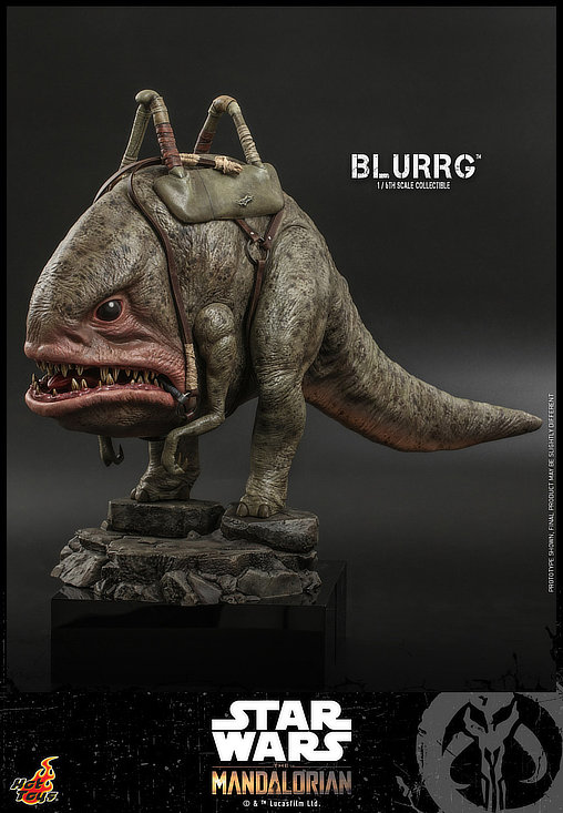 Star Wars - The Mandalorian: Blurrg, 1/6 Figur von Hot Toys