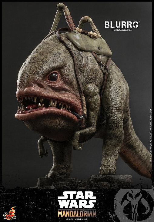 Star Wars - The Mandalorian: Blurrg, 1/6 Figur von Hot Toys