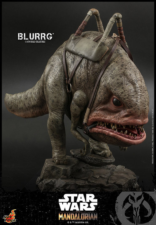 Star Wars - The Mandalorian: Blurrg, 1/6 Figur von Hot Toys
