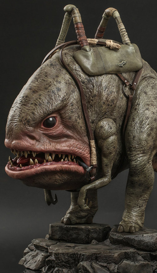 Star Wars - The Mandalorian: Blurrg, 1/6 Figur von Hot Toys