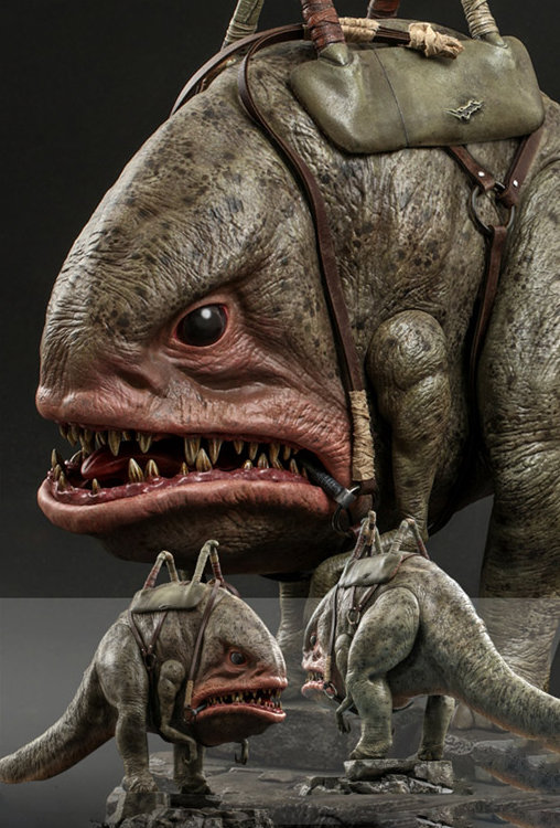 Star Wars - The Mandalorian: Blurrg, 1/6 Figur von Hot Toys