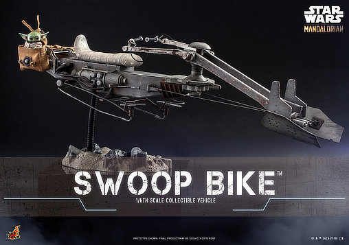 Star Wars - The Mandalorian: Swoop Bike, 1/6 Modell von Hot Toys