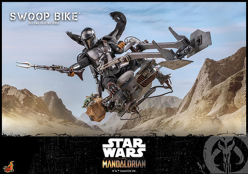 Star Wars - The Mandalorian: Swoop Bike, 1/6 Modell von Hot Toys