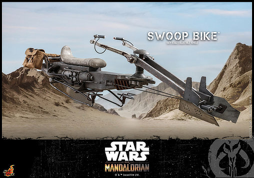 Star Wars - The Mandalorian: Swoop Bike, 1/6 Modell von Hot Toys