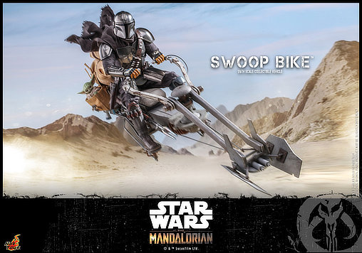 Star Wars - The Mandalorian: Swoop Bike, 1/6 Modell von Hot Toys