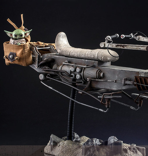 Star Wars - The Mandalorian: Swoop Bike, 1/6 Modell von Hot Toys