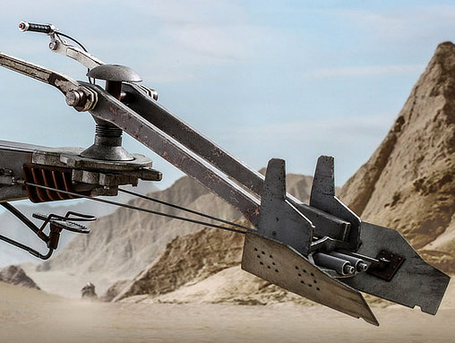 Star Wars - The Mandalorian: Swoop Bike, 1/6 Modell von Hot Toys