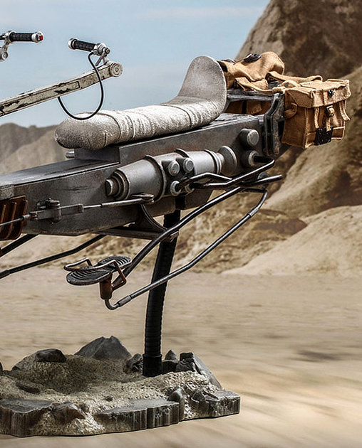 Star Wars - The Mandalorian: Swoop Bike, 1/6 Modell von Hot Toys