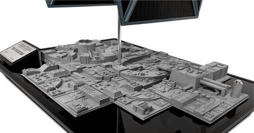 Star Wars - Episode IV - A New Hope: TIE Fighter - Deluxe Diorama, Diorama von SPACEart