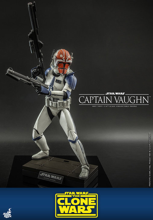 Star Wars - The Clone Wars: Captain Vaughn, 1/6 Figur ... https://spaceart.de/produkte/sw120-captain-vaughn-star-wars-the-clone-wars-figur-hot-toys-tms065-909744-4895228609960-spaceart.php