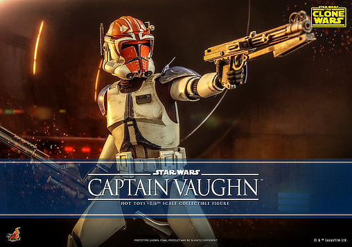 Star Wars - The Clone Wars: Captain Vaughn, 1/6 Figur ... https://spaceart.de/produkte/sw120-captain-vaughn-star-wars-the-clone-wars-figur-hot-toys-tms065-909744-4895228609960-spaceart.php