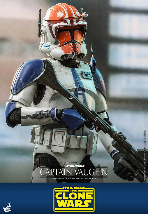 Star Wars - The Clone Wars: Captain Vaughn, 1/6 Figur von Hot Toys