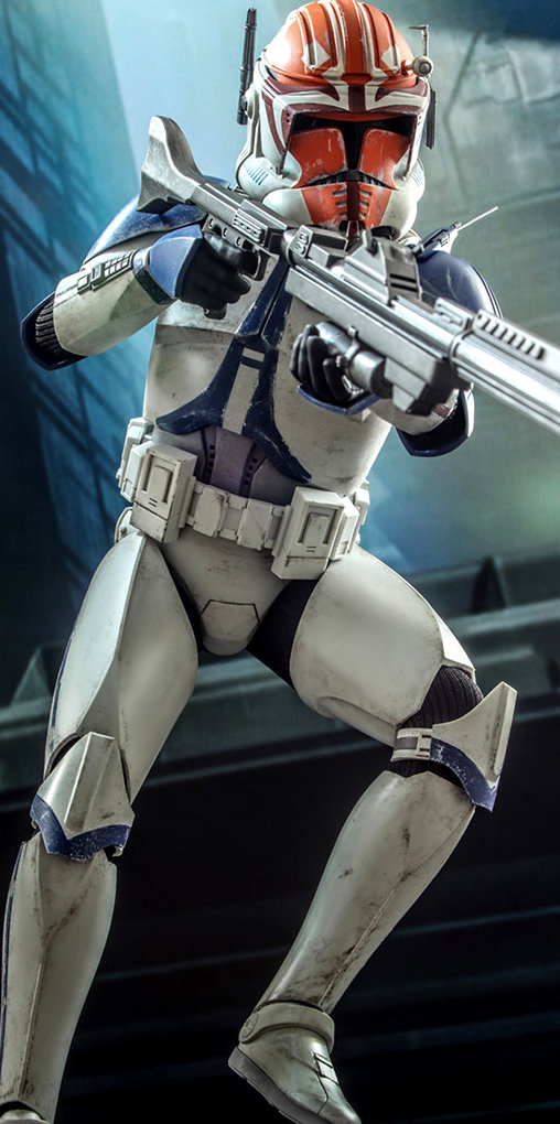 Star Wars - The Clone Wars: Captain Vaughn, 1/6 Figur von Hot Toys