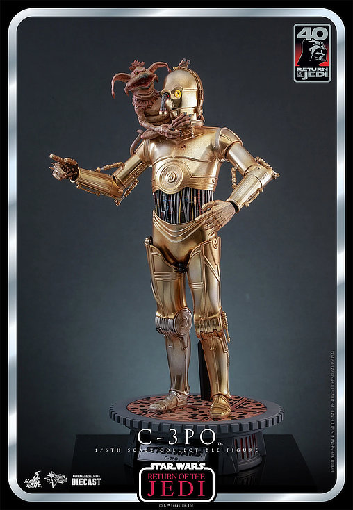 Star Wars - Episode VI - Return of the Jedi: C-3PO, 1/6 Figur von Hot Toys