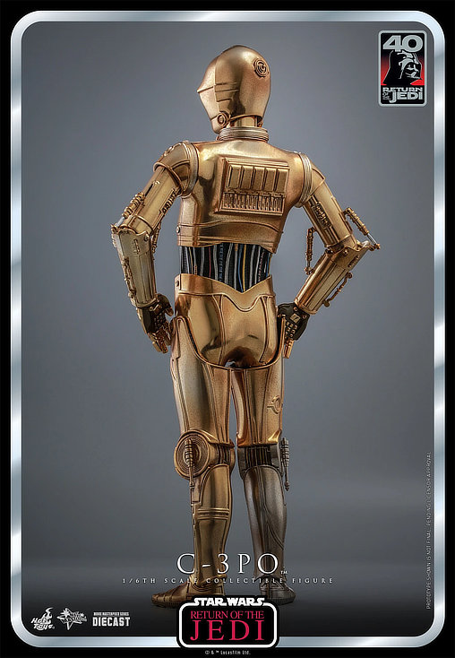 Star Wars - Episode VI - Return of the Jedi: C-3PO, 1/6 Figur von Hot Toys