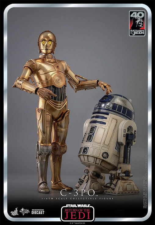 Star Wars - Episode VI - Return of the Jedi: C-3PO, 1/6 Figur von Hot Toys