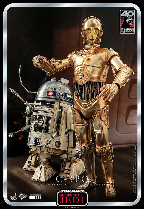 Star Wars - Episode VI - Return of the Jedi: C-3PO, 1/6 Figur von Hot Toys
