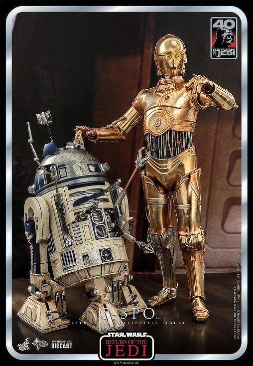 Star Wars - Episode VI - Return of the Jedi: C-3PO, 1/6 Figur von Hot Toys
