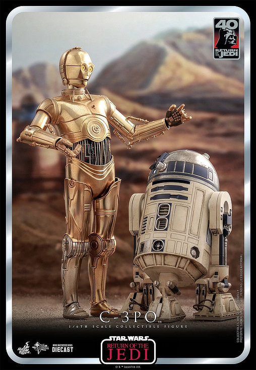Star Wars - Episode VI - Return of the Jedi: C-3PO, 1/6 Figur von Hot Toys