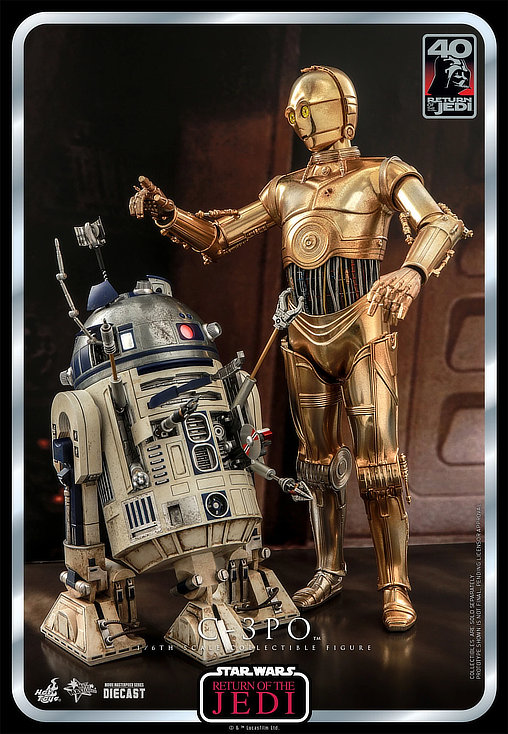 Star Wars - Episode VI - Return of the Jedi: C-3PO, 1/6 Figur von Hot Toys