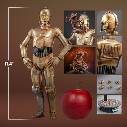 Star Wars - Episode VI - Return of the Jedi: C-3PO, 1/6 Figur von Hot Toys