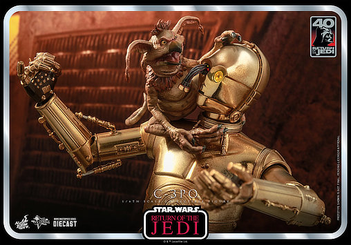 Star Wars - Episode VI - Return of the Jedi: C-3PO, 1/6 Figur von Hot Toys