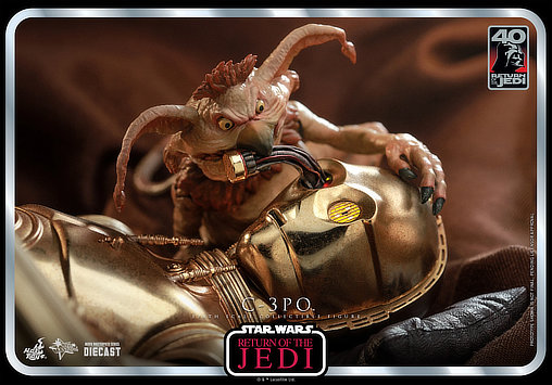 Star Wars - Episode VI - Return of the Jedi: C-3PO, 1/6 Figur von Hot Toys