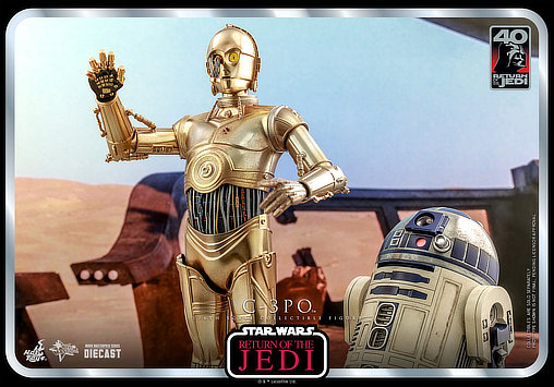 Star Wars - Episode VI - Return of the Jedi: C-3PO, 1/6 Figur von Hot Toys