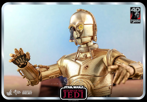 Star Wars - Episode VI - Return of the Jedi: C-3PO, 1/6 Figur von Hot Toys
