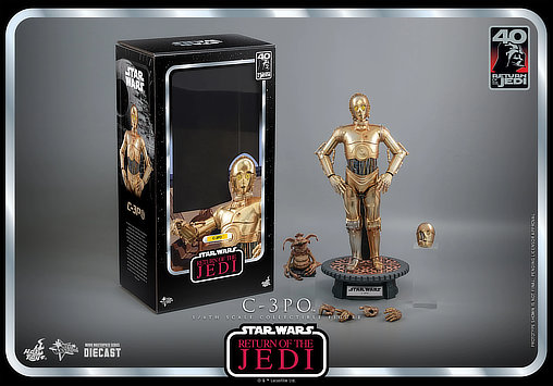 Star Wars - Episode VI - Return of the Jedi: C-3PO, 1/6 Figur von Hot Toys