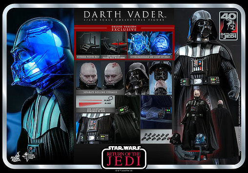 Star Wars - Episode VI - Return of the Jedi: Darth Vader - Deluxe, 1/6 Figur von Hot Toys