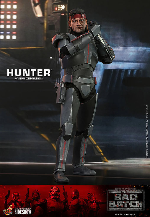 Star Wars - The Bad Batch: Hunter, 1/6 Figur von Hot Toys