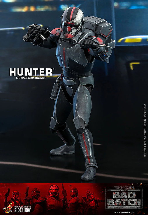 Star Wars - The Bad Batch: Hunter, 1/6 Figur von Hot Toys