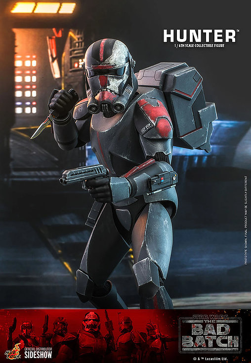 Star Wars - The Bad Batch: Hunter, 1/6 Figur von Hot Toys