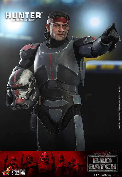 Star Wars - The Bad Batch: Hunter, 1/6 Figur von Hot Toys