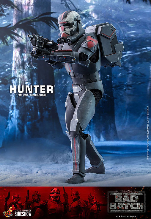 Star Wars - The Bad Batch: Hunter, 1/6 Figur von Hot Toys