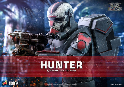 Star Wars - The Bad Batch: Hunter, 1/6 Figur von Hot Toys