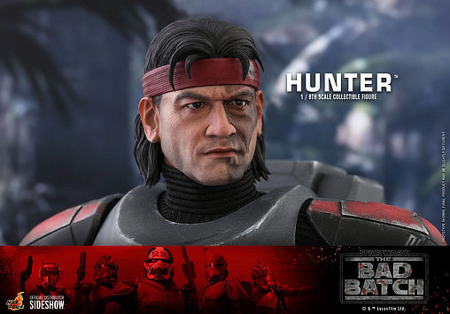 Star Wars - The Bad Batch: Hunter, 1/6 Figur von Hot Toys