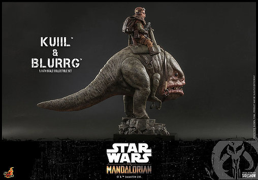 Star Wars - The Mandalorian: Kuiil und Blurrg, 1/6 Figur von Hot Toys