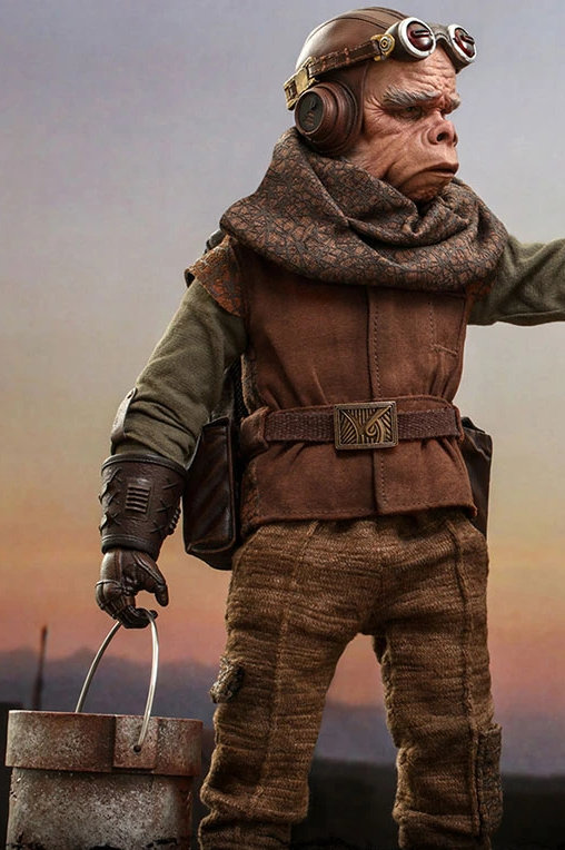 Star Wars - The Mandalorian: Kuiil und Blurrg, 1/6 Figur von Hot Toys